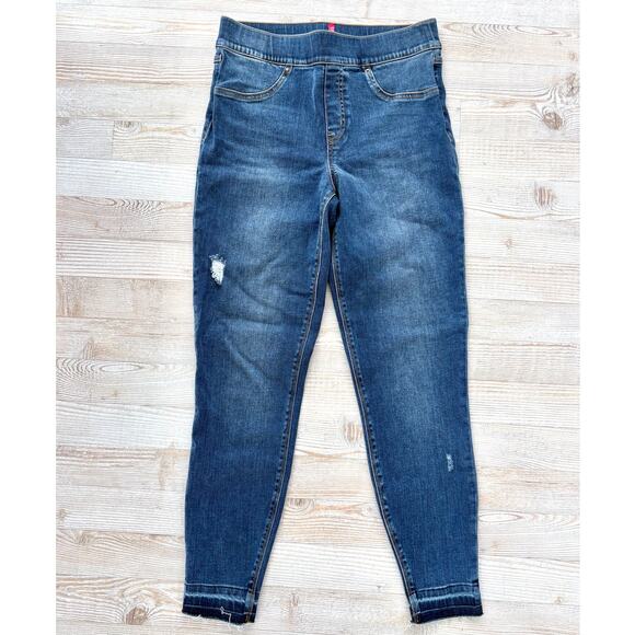 Spanx Distressed Skinny Ankle Jegging Size Medium‎ - Picture 1 of 5